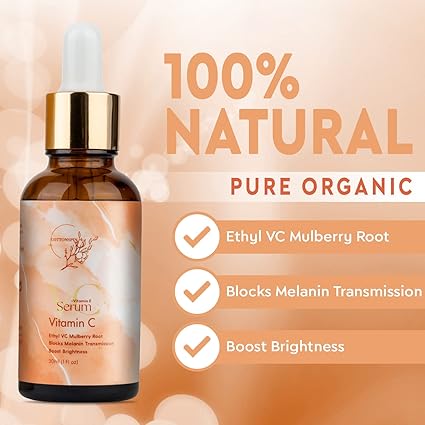 Strahlendes Hautelixier – Luxus Vitamin C Serum gegen Falten