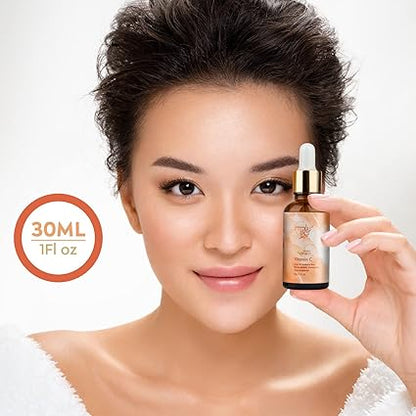 Strahlendes Hautelixier – Luxus Vitamin C Serum gegen Falten